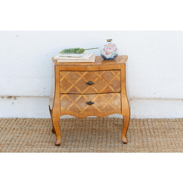 Small case pieces like this one work harder than their size suggests, and this Italian bedside cabinet earns its keep...