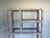 Palm Beach Whitewashed Rattan Etagere For Sale - Image 10 of 18