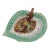 Circa 1880 English Majolica Begonia Leaf Serving Tray For Sale