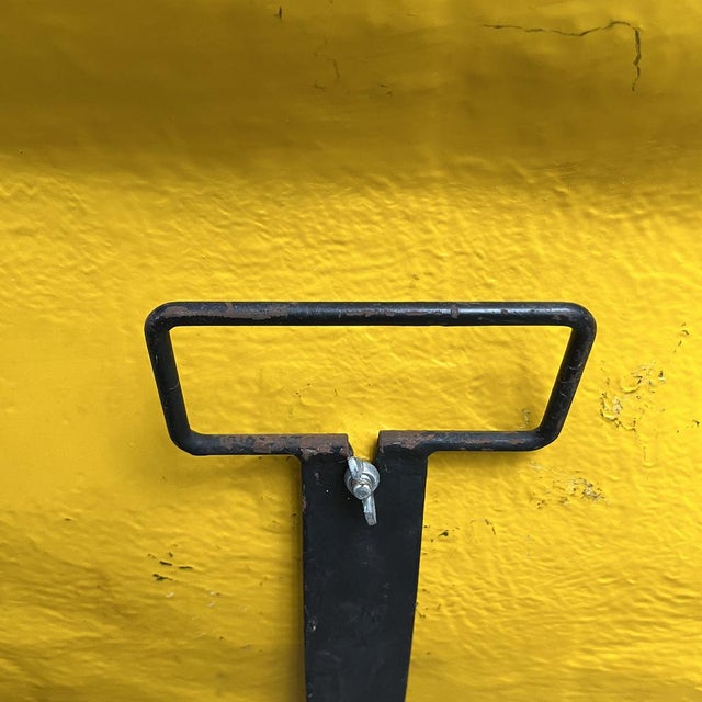 Elephant Chair in Yellow with Black Base by Bernard Rancillac, 1985 For Sale - Image 16 of 18