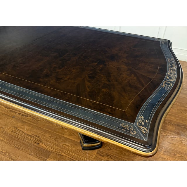 Wood Maitland - Smith Transitional Style Walnut Dining Table For Sale - Image 7 of 18