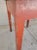 Wood Primitive Farmhouse Style Barn Red Tavern / Work Table For Sale - Image 7 of 9