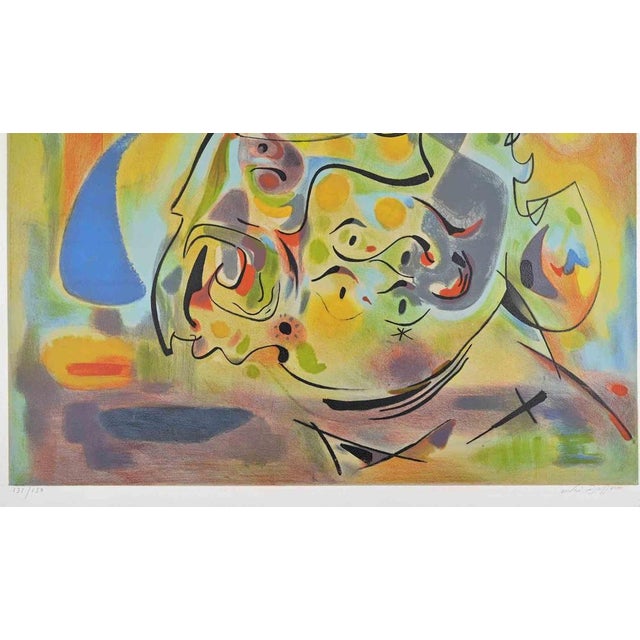 Color lithograph realized by Masson in 1946. Hand signed and numbered. Edition of 150. The work is an example of Masson's...