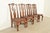 Henredon Henredon Georgian Carved Oak and Cane Dining Chairs, Set of Four For Sale - Image 4 of 14