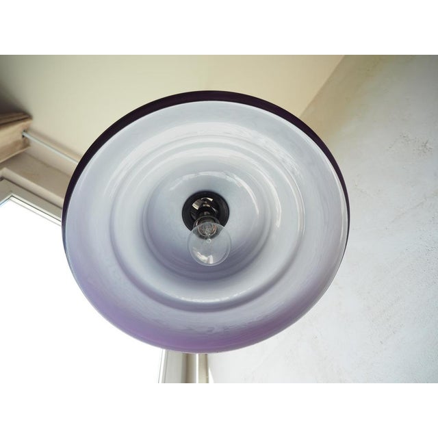 Mid-Century Glass Chandelier, Czechoslovakia, 1960s For Sale - Image 9 of 13