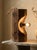 A unique pair of Brutalist lamps attributed to Temde Leuchten, made in Switzerland in the 1960s. These pieces possess a...
