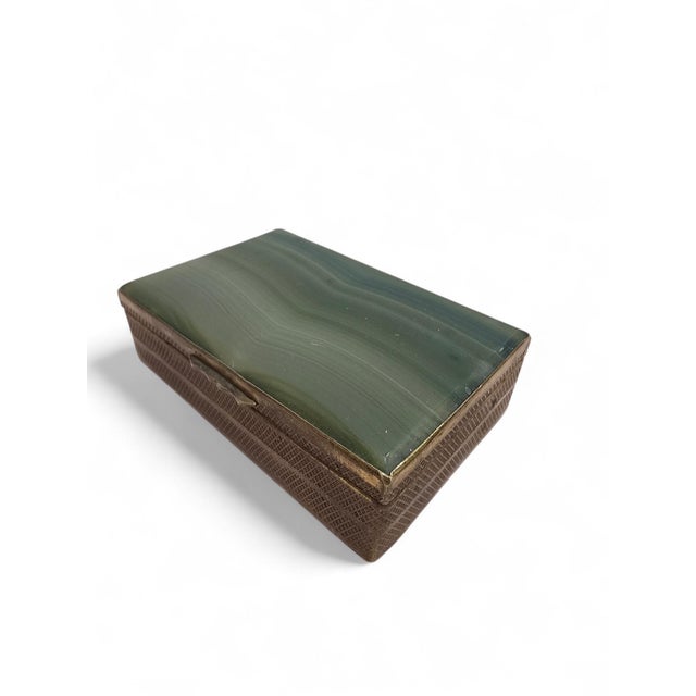 Agate Box with Gilt Bronze Mounts, 1870s For Sale - Image 4 of 11