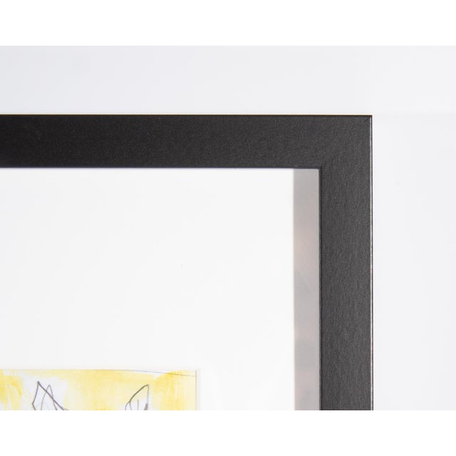 Contemporary Abstract Mixed Media Drawing by James L. Bruch For Sale - Image 3 of 7