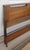 Mid Century Modern Walnut Bed Headboard Footboard Full For Sale - Image 9 of 17