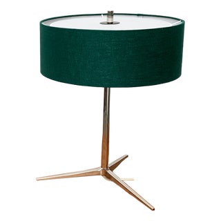 Mid-Century German Minimalist Tripod Table Lamp from Kaiser Leuchten, 1960s For Sale