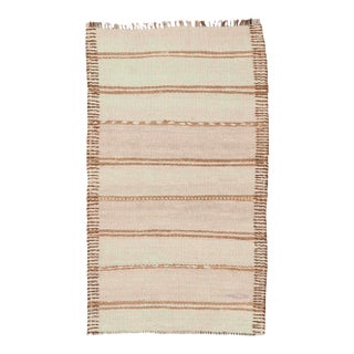 Vintage Small Turkish Kilim Rug - 2`6″ X 4`4″ Ft. For Sale