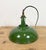 Industrial Green Enamel Factory Pendant Lamp from Coolicon, 1950s For Sale - Image 12 of 18