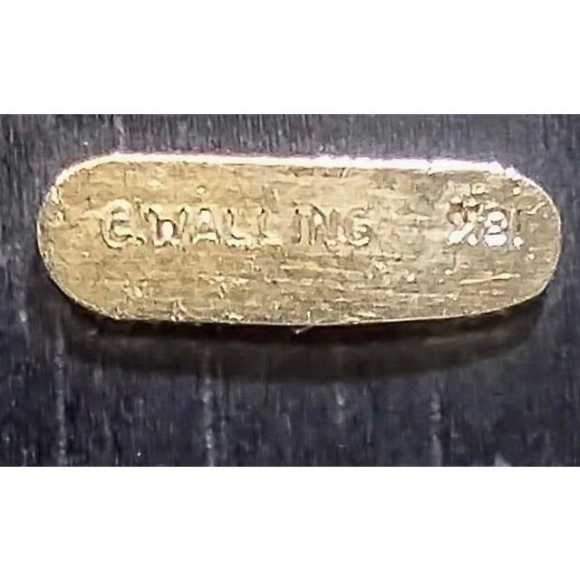 Ebony Cross W/ Boulder Opal, Pear-Shaped Peridots, Pear Shaped Cabochons, Fancy Cut Pink Tourmaline, Peach Tourmaline, 18k Yellow Gold. For Sale - Image 4 of 5