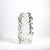 Hand Blown Murano Vase Gomitolo in Clear With a Hint of Green For Sale - Image 4 of 11
