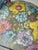 Vintage Mid-Century Modern Tulip Swivel Chairs – Pair With Original Floral Vinyl Upholstery, 1970s For Sale - Image 4 of 12