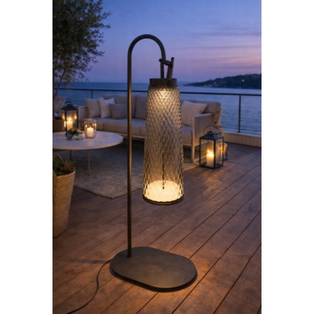 Cassina Singapore Sling Outdoor Portable Lamp with Stand Product Type: Floor Lamp Dimensions: 75 × 23 cm Weight: 6.5 kg...
