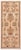 Shabby Chic Ziegler Tan/Rust Wool Runner Rug- 1'11'' X 5'3'' For Sale - Image 10 of 10