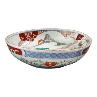 Meiji Period Japanese Arita Bowl, C. 1850-1900 For Sale