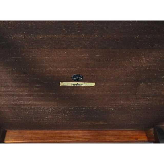 Brown Rosewood Tables by Severin Hansen for Haslev, Denmark, 1960s, Set of 2 For Sale - Image 8 of 10