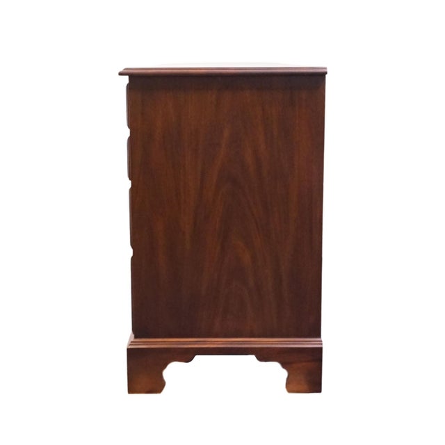 Henkel Harris Virginia Galleries Solid Mahogany Traditional Style 66" Double Dresser 176-840 For Sale - Image 11 of 14