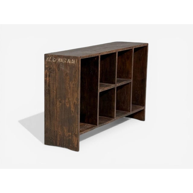 Pierre Jeanneret, 6-Hole File Racks or Bookcases, Teak, Chandigarh, 1960s For Sale In New York - Image 6 of 12