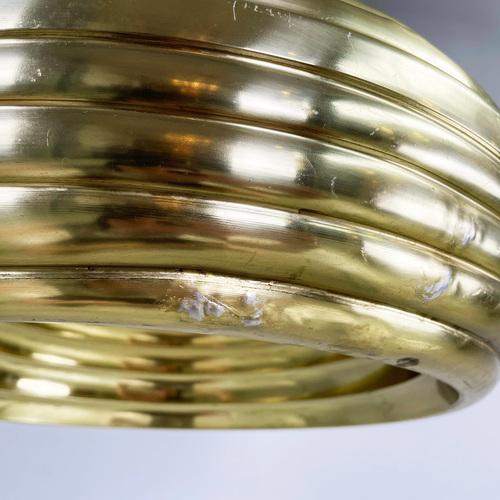Mid-Century Italian Gold Hanging Light by Castiglioni for Flos, 1960s For Sale - Image 14 of 18