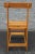 Mid 20th Century Putnam Rolling Ladder Oak Library Steps Ladder For Sale - Image 5 of 8