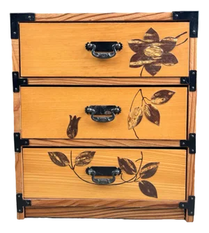 Vintage Haribako Needle Box, Japan, 1980s