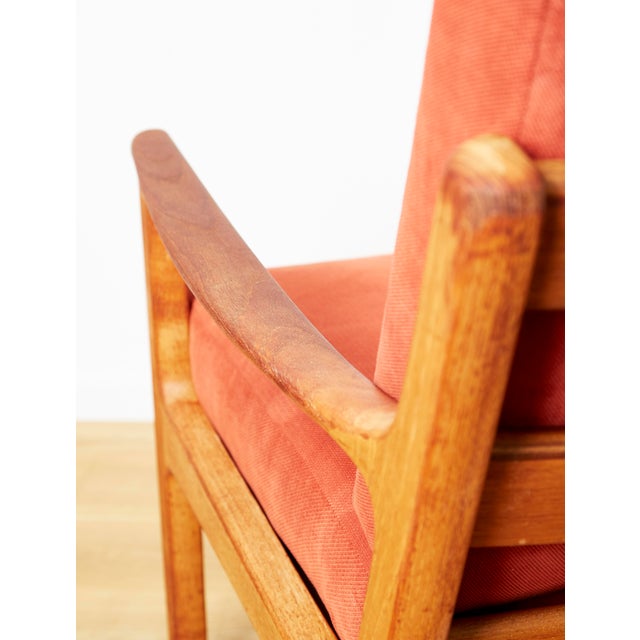1970s Mid-Century Modernn Senator Easy Chair by Ole Wanscher for France Peter Jeppesen, 1970s For Sale - Image 5 of 14
