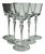 Murano Crystal Glasses by Carlo Moretti, Set of 12 For Sale - Image 12 of 12