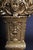 Gold 20th Century Gold Engraved Bronze Column For Sale - Image 8 of 18