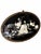Chinoiserie Late 20th Century Chinoiserie Black Lacquer & Mother-of-Pearl Relief Wall Panels — Set of 3 For Sale - Image 3 of 17