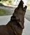Black Unknown, Howling Wolf, 1970s, Cast Iron For Sale - Image 8 of 11