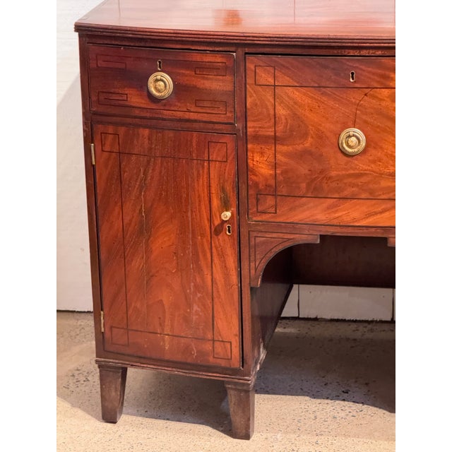 Wood 19th Century English Mahogany Server For Sale - Image 7 of 18