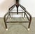 Metal Industrial Iron Adjustable Swivel Stool, 1960s For Sale - Image 7 of 18