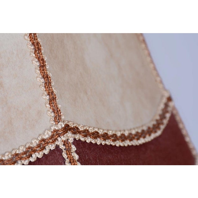 Brown Art Deco Floor Lamp in Oak, 1920s For Sale - Image 8 of 15