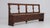 20th Century Italian Wooden Bench with Upholstered Seat For Sale - Image 13 of 13