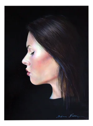 Barbara Abeltina, Self Portrait, 2019, Oil on Canvas