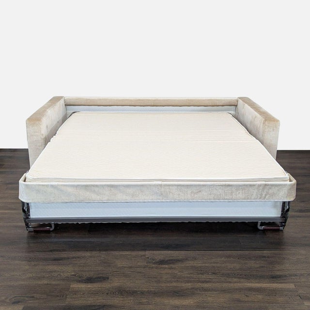 Modern Flexform Gary 3-Seat Sofa Bed – Comfortable Modern Sleeper Sofa For Sale - Image 3 of 9