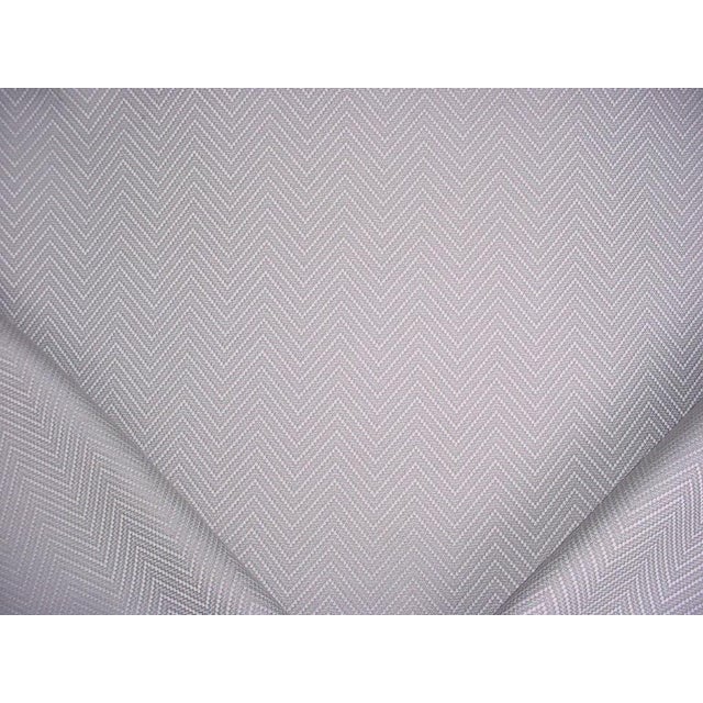 Thibaut / Anna French Haven Herringbone in Nickel Acrylic Outdoor