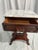 1960s Marble Top Accent Table With Harp Motif For Sale - Image 4 of 6