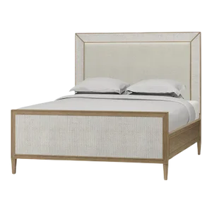 English Coastal Modern Queen Bed