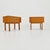 Mid-Century Modern German Oak Nightstands from WK Möbel, 1960s, Set of 2 For Sale - Image 6 of 11