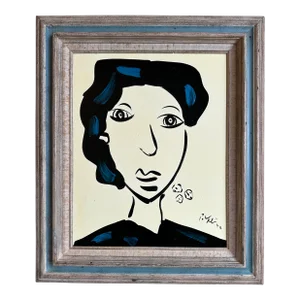 1972 Original Peter Keil Painting Framed