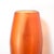 Mid-Century Hand-Blown Murano Glass Vase in Apricot W/ Fine Reeded Detailing For Sale - Image 12 of 12