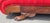 Antique Art Deco Red Velvet Chaise Lounge Sofa For Sale - Image 9 of 17