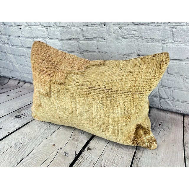 Vintage Pillow Case Turkish Rug Pillow Decorative Rug Pillow Dry cleaning only. PILLOW INSERT IS NOT INCLUDED