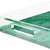 Plastic Agate Malachite Acrylic Rectangle Decorative Tray, Small For Sale - Image 7 of 9