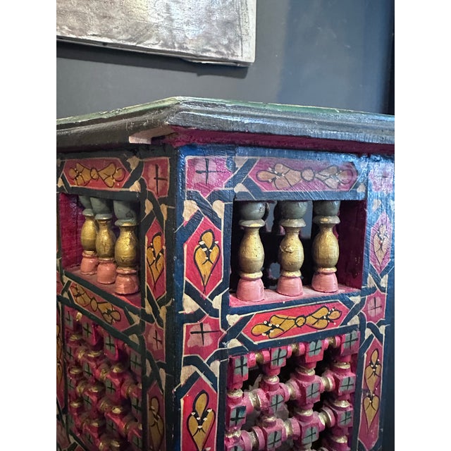 1970s Morocan Octagonal Table For Sale In Boston - Image 6 of 7