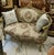 Bring regal European elegance to your home with this exquisite French-inspired loveseat, featuring sophisticated gray-...
